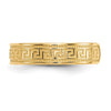 Gold Polished Greek Key Toe Rings