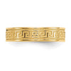 Gold Polished Greek Key Toe Rings