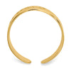 14k Heart Toe Ring