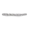 Gold Polished Twisted Rope Rings