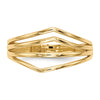 Gold Polished 4-Bar Rings