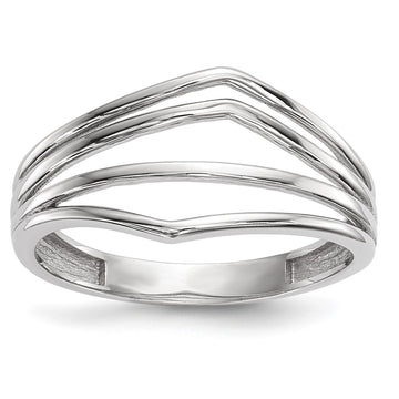 Gold Polished 4-Bar Rings