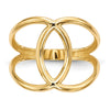 14k Polished Oval Ring