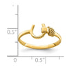 14K Horseshoe Ring