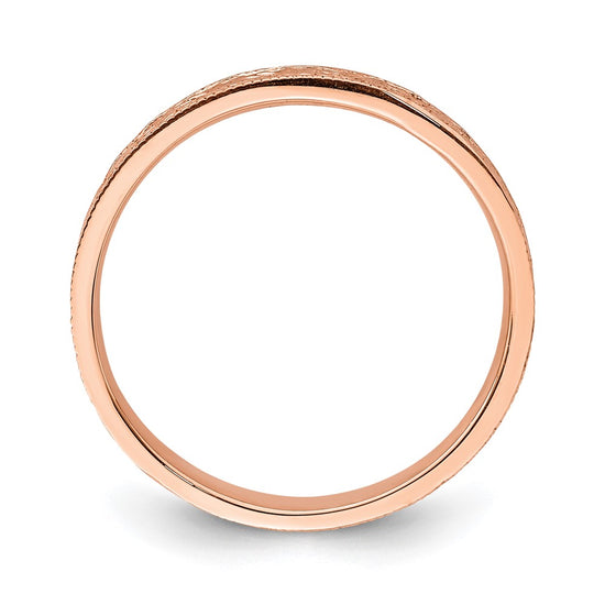 Gold Polished Floral Band