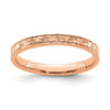 Gold Polished Floral Band