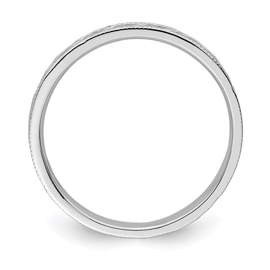 Gold Polished Floral Band