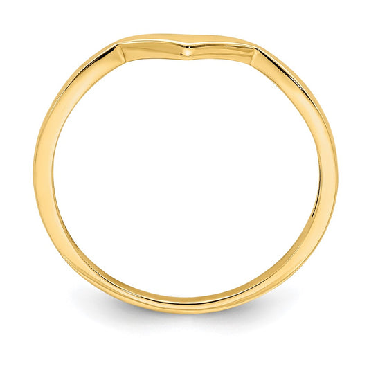 14K Zig Zag Ring