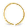 Gold Polished Toe Rings