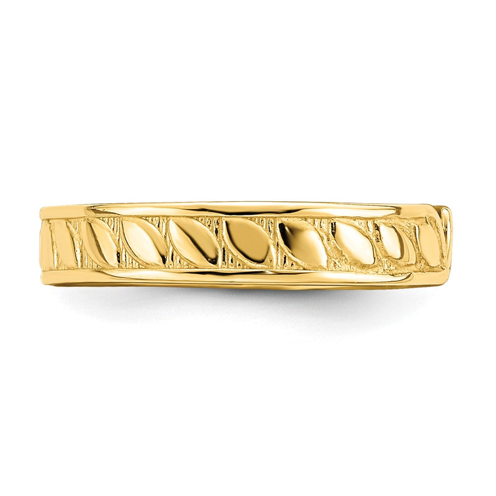 Gold Polished Toe Rings