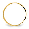 14k Wave Engraved Thumb Ring (size 9)
