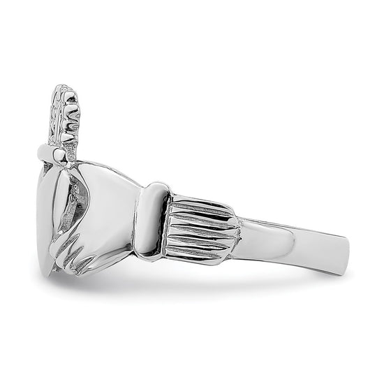 Gold Polished Claddagh Rings