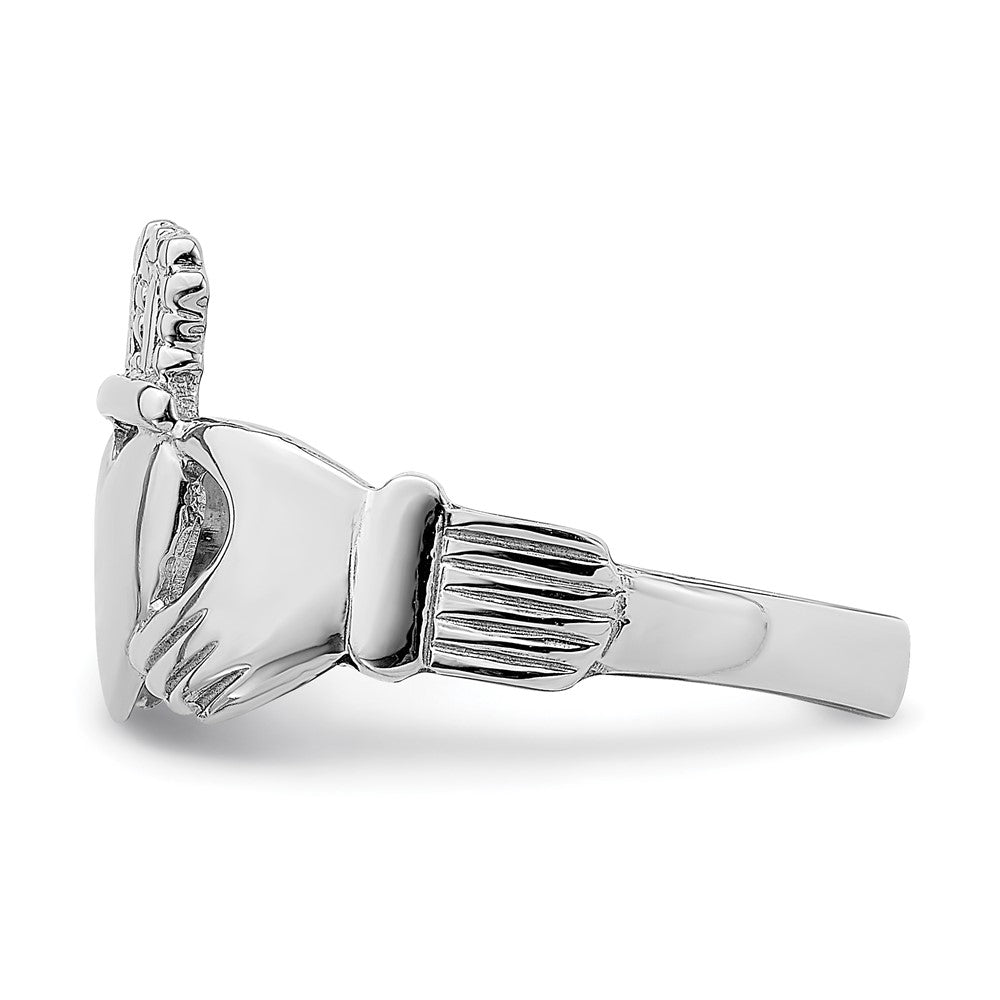 Gold Polished Claddagh Rings
