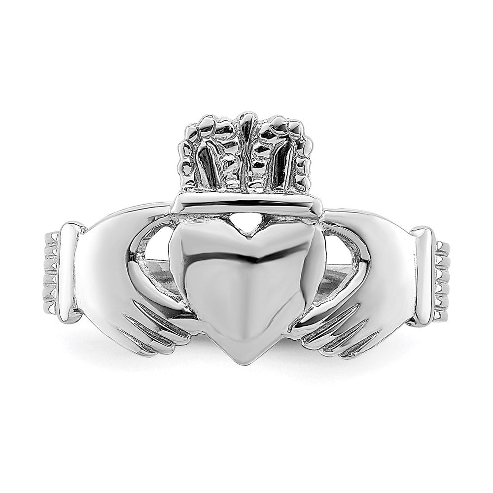 Gold Polished Claddagh Rings