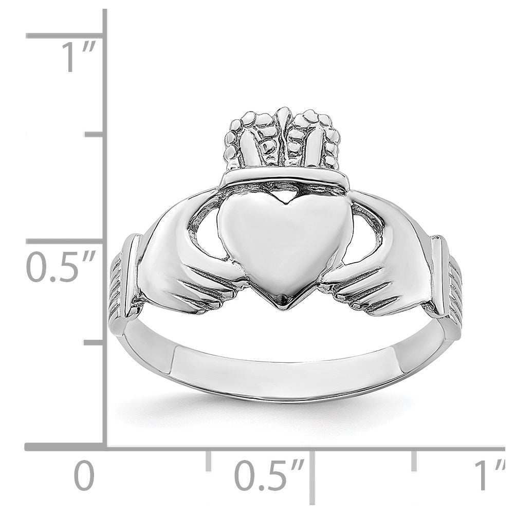 Gold Polished Claddagh Rings