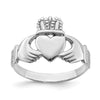 Gold Polished Claddagh Rings