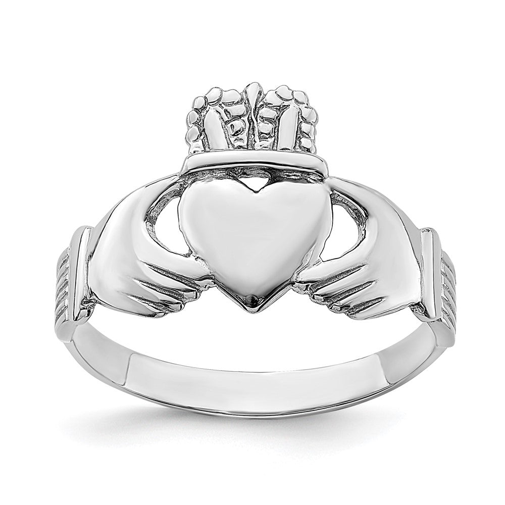 Gold Polished Claddagh Rings