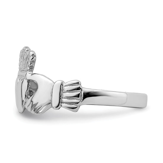 Gold Polished Claddagh Rings