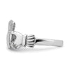 Gold Polished Claddagh Rings