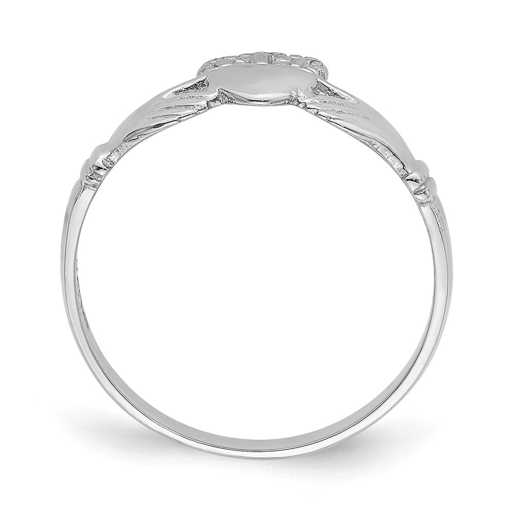 Gold Polished Claddagh Rings
