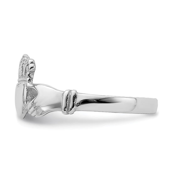 Gold Polished Claddagh Rings