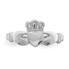 Gold Polished Claddagh Rings