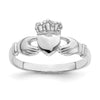 Gold Polished Claddagh Rings