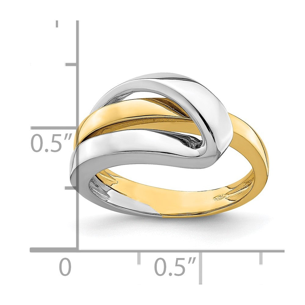 Gold Polished Fashion Rings