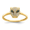 Gold Polished Lioness Rings