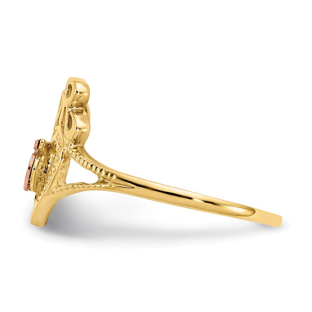 Gold Polished Sweet 15 Rings