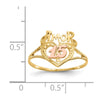 Gold Polished Sweet 15 Rings