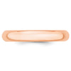 14k Rose Gold 4mm Comfort-Fit Band