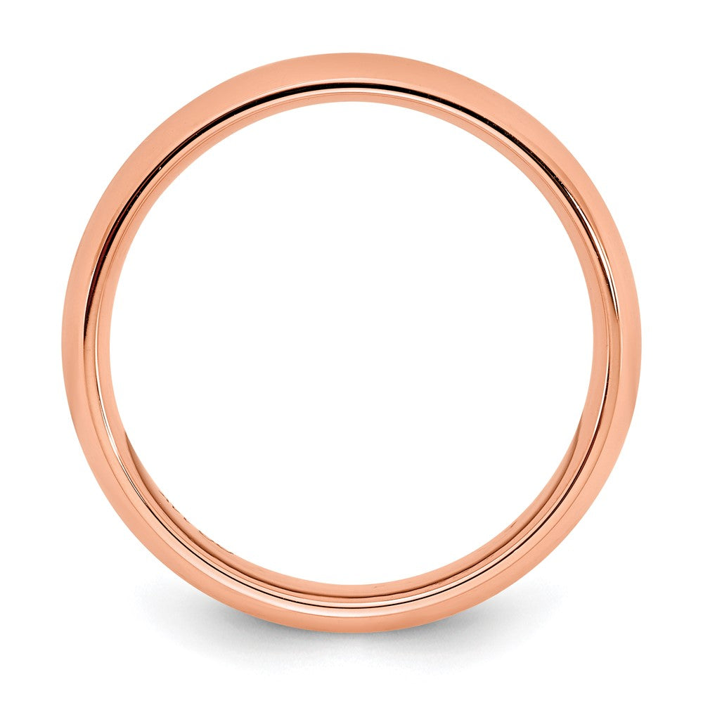 14k Rose Gold 5mm Comfort-Fit Band