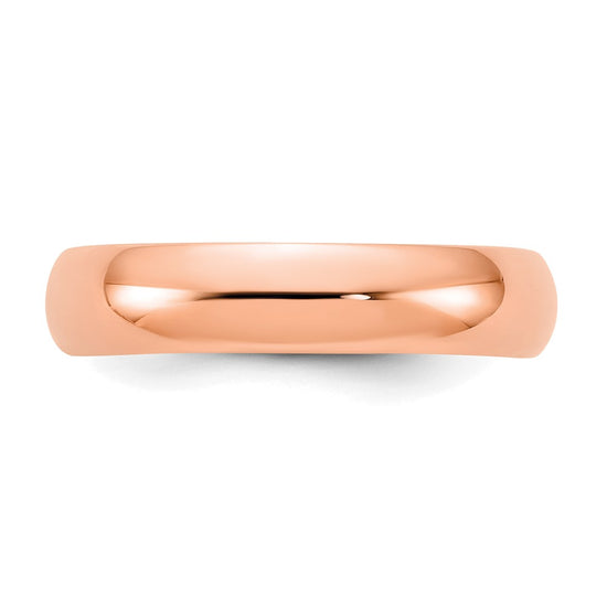 14k Rose Gold 5mm Comfort-Fit Band