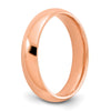 14k Rose Gold 5mm Comfort-Fit Band