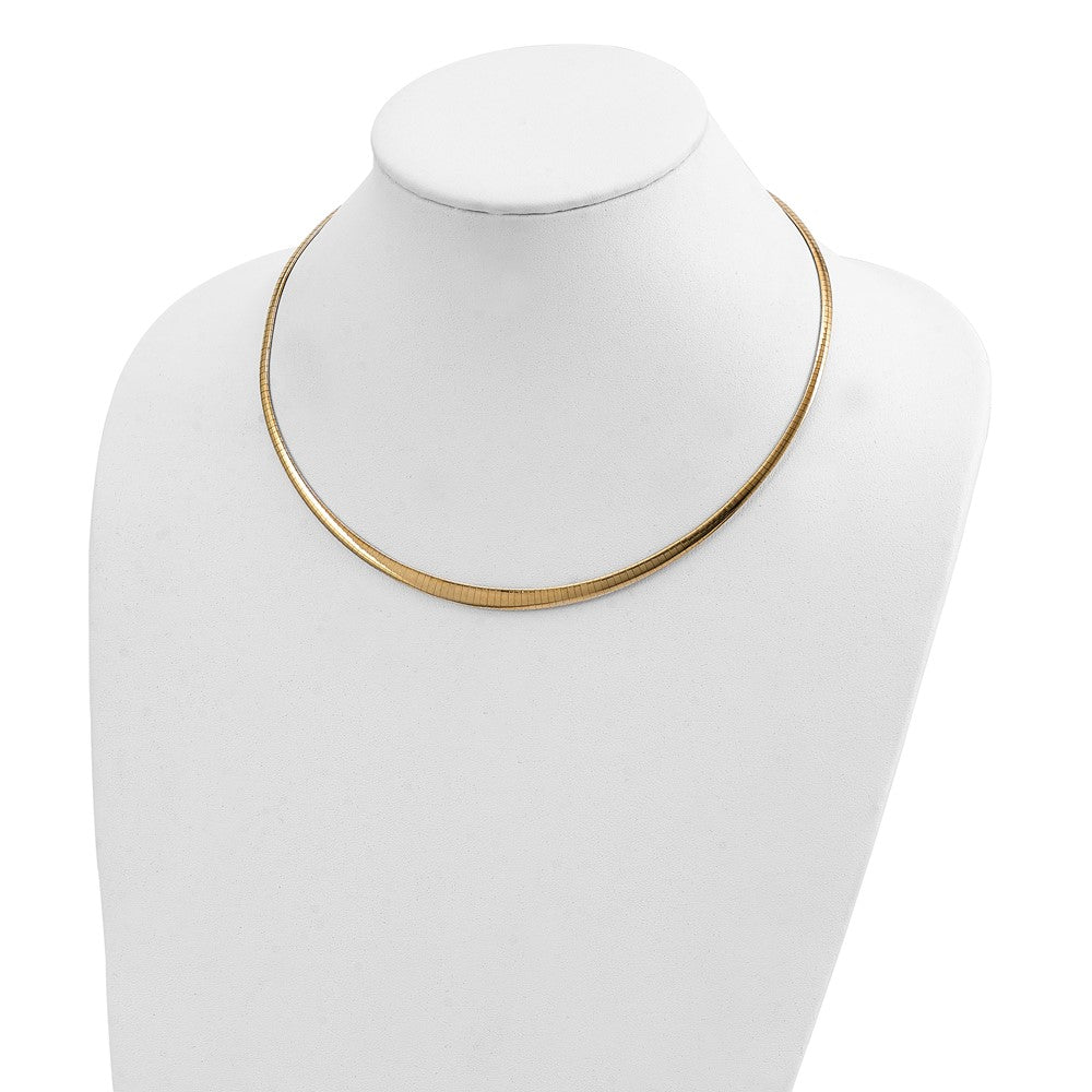 Gold Polished Reversible Omega