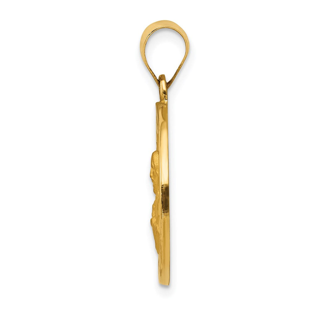 Gold Sacred Heart Pendants