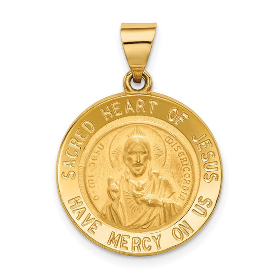 Gold Sacred Heart Pendants