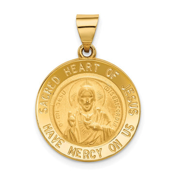 Gold Sacred Heart Pendants