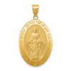 Gold Miraculous Medal Pendants