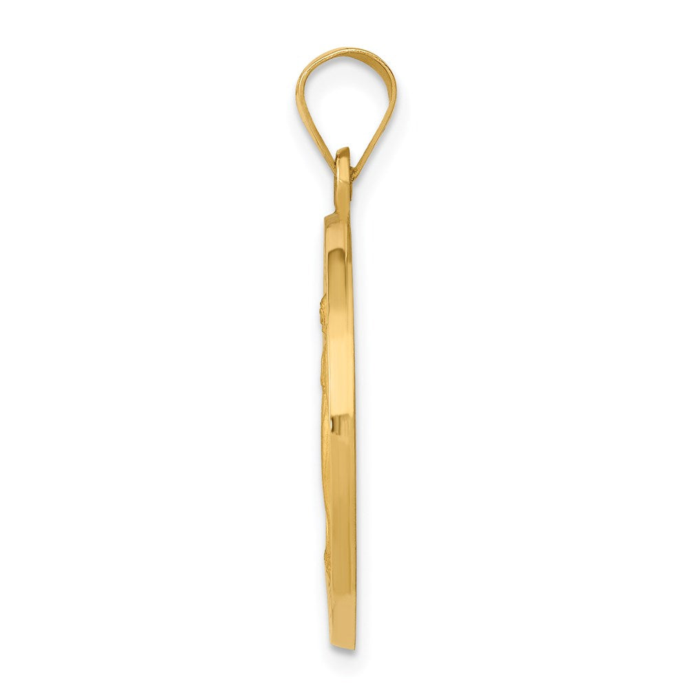Gold Miraculous Medal Pendants