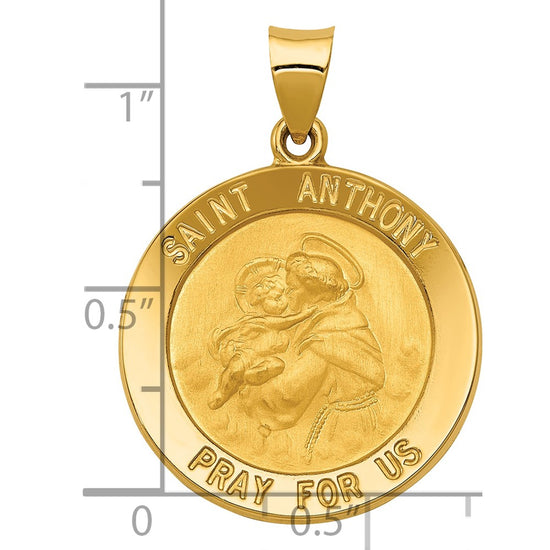 Gold St. Anthony Pendants