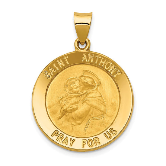 Gold St. Anthony Pendants