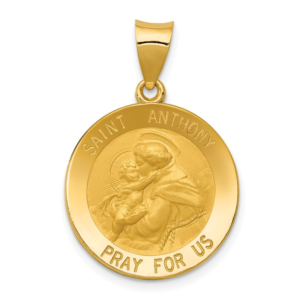 Gold St. Anthony Pendants
