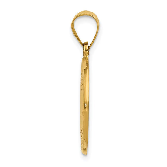 Gold Our Guardian Angel Pendants