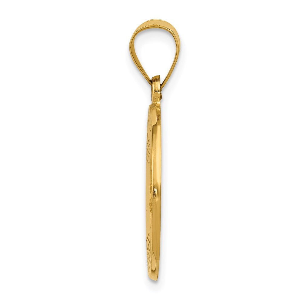 Gold Our Guardian Angel Pendants