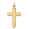 14k Polished Cross Pendant
