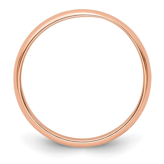 Half Round Lightweight Band — 3 mm