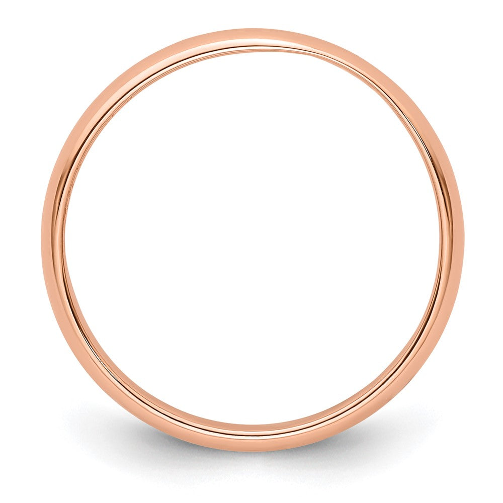 Half Round Lightweight Band — 3 mm
