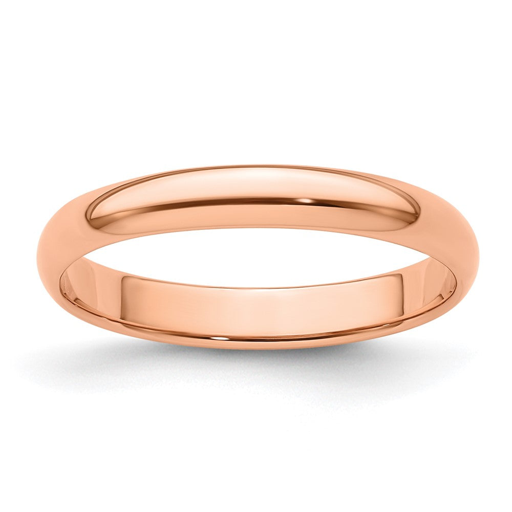 Half Round Lightweight Band — 3 mm
